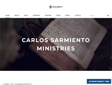 Tablet Screenshot of carlossarmiento.org